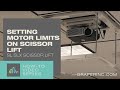 How To: Setting Motor Limits on a Scissor Lift by Draper, Inc.