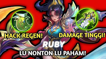 SETTING EMBLEM DAN BUILD RUBY TERSAKIT 2025 – EMBLEM RUBY DI PATCH TERBARU! 