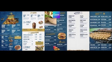 4K Digital Menu Board Vertical - Design and Animated in Canva - Buy from the ETSY
