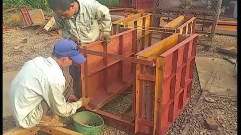 0982.588.533 - Hướng dẫn lắp đặt cốp pha cống U, cốp pha rãnh u, ván khuôn rãnh chữ u