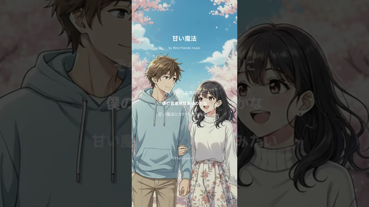 Bins  - 甘い魔法 (달콤한 마법) | 恋をしているすべての人へ。「甘い魔法」- Sweet Love Song ☕ l J-POP
