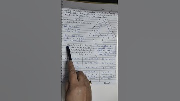 In figure a circle is inscribed in a triangle ABC having sides BC =8 cm ,AB =10cm and AC= 12cm#maths