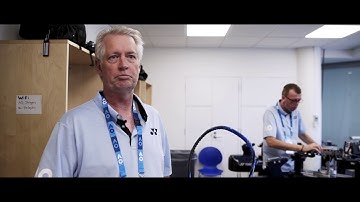 STRINGING TENNIS RACKETS AT THE AUSTRALIAN OPEN | BEHIND THE SCENES WITH YONEX