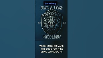 how to make logo free from leonardo ai, #trending #shortfeed #tutorial #freeonlinetools