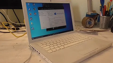 2007 Macbook running Windows 10 64-bit