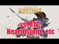 Legends of Runeterra vs Magic The Gathering, Hearthstone, Artifact and Underlords.