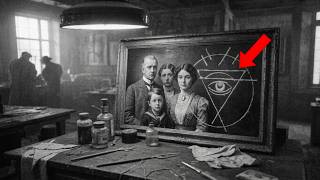 During the 1905 portrait’s restoration, historians found a forbidden symbol hidden in its frame