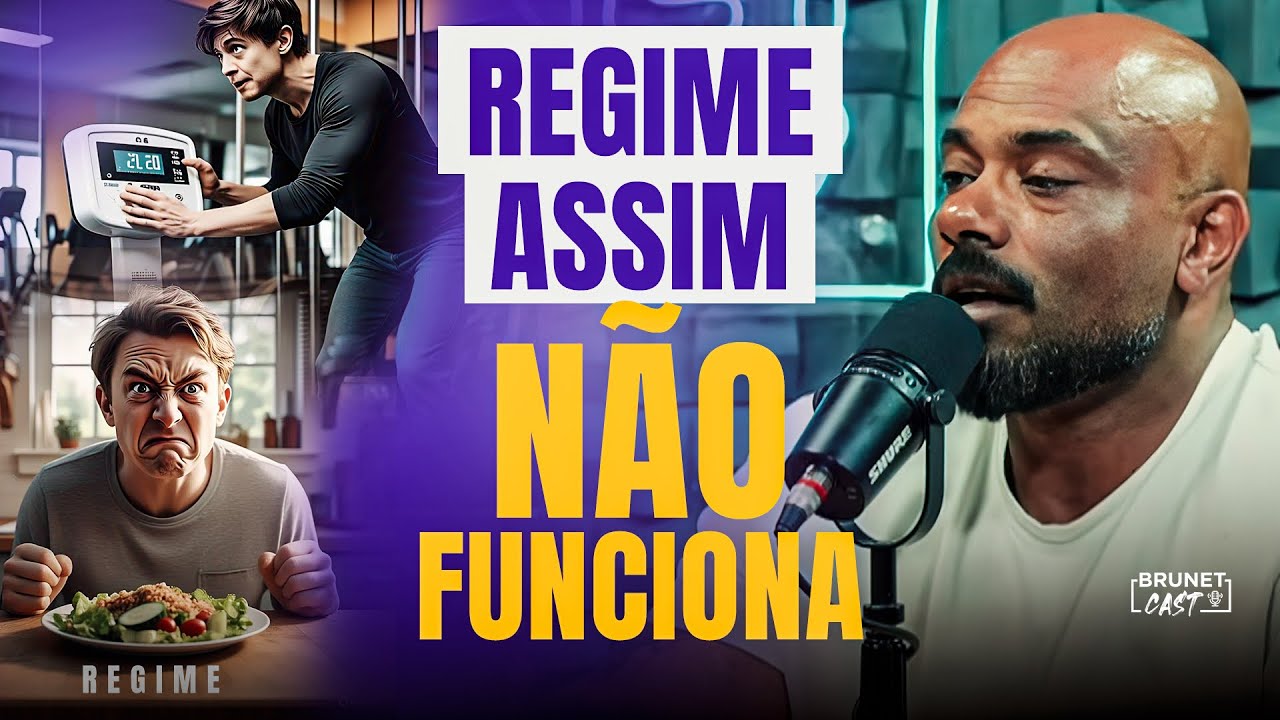 É POR ISSO QUE VOCÊ NÃO PERDE A BARRIGA | JULIO BALESTRIN E RENATO CARIANI NO BRUNETCAST