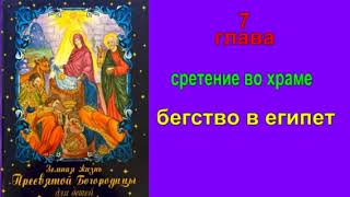 Земная жизнь Пресвятой Богородице"7 глава"сретение во храме*бегство в Египет*