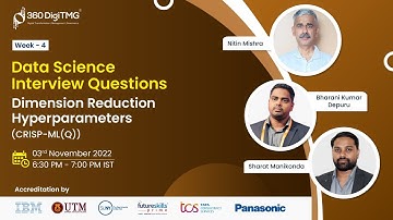 Data Science Interview Questions | Day 17 | Dimension Reduction Hyperparameters | (CRISP-ML(Q))