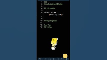 Python Quiz 33:  operators Quiz | Can You Guess the Output of this Python Code? |   #yasirbhutta