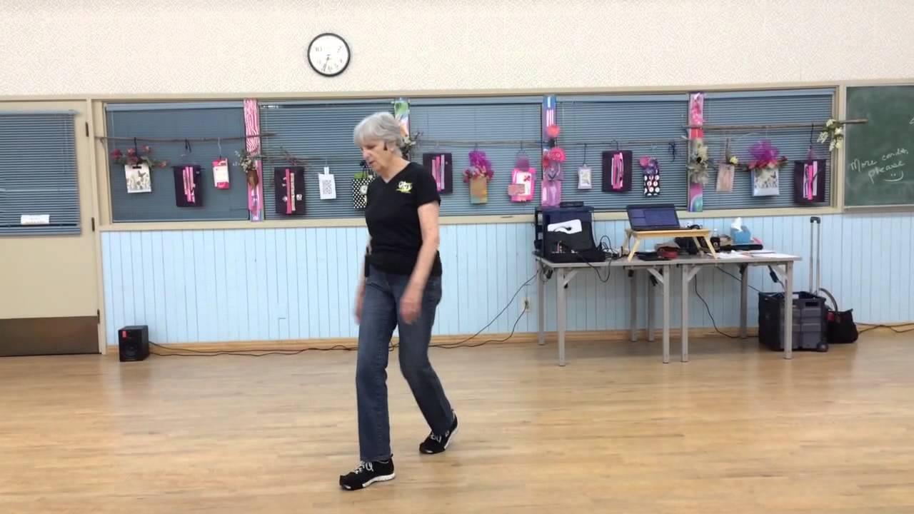 Summer Wind Line Dance (Walk Through by Joyce Shannon) YouTube
