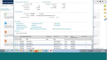 Infor LN Navigation - Using 360 Dashboard Views - AP 360