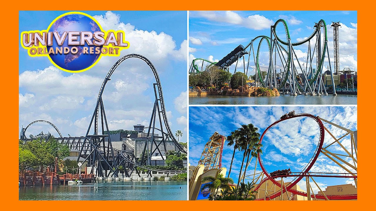 The Wildest Roller Coasters at Universal Orlando