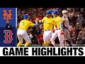 Mets vs. Red Sox Game Highlights (9/22/21) | MLB Highlights