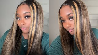 THE BEST PRE COLORED BALAYAGE HIGHLIGHT WIG *GLUELESS INSTALL* ft. ARABELLA HAIR