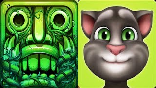 Temple Run 2, Rahi RaJaa Regal Gold Jungle Crown*Vs My Talking Tom*iOSGameplay make for Kid#170 screenshot 2