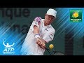 Jim Courier vs Guy Forget: Top 5 Rallies and Winning Moment | Indian Wells 1991 Final