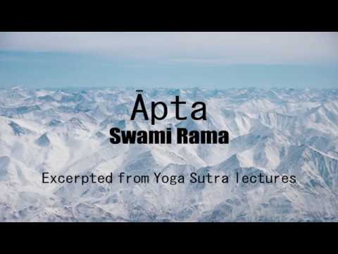 Apta by Swami Rama (YS2#9)