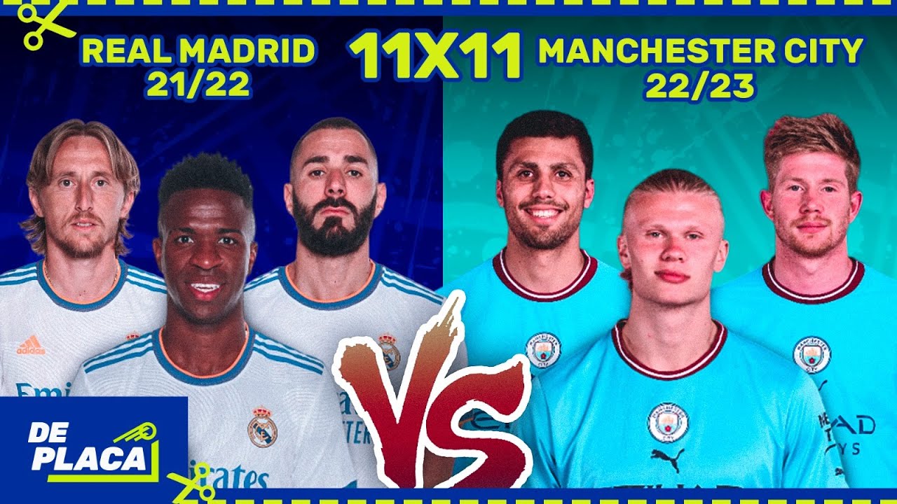 Confira as notas de todos os jogadores em Real Madrid x Manchester City