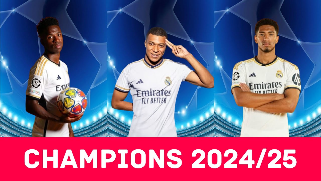 REAL MADRID CHAMPIONS LEAGUE SQUAD SEASON 2024.25 | PLANET FOOTBALL ENGLISH