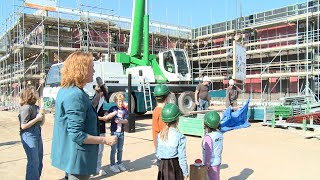 Hoogste Punt Bereikt Nieuwe Kindcentrum Olst