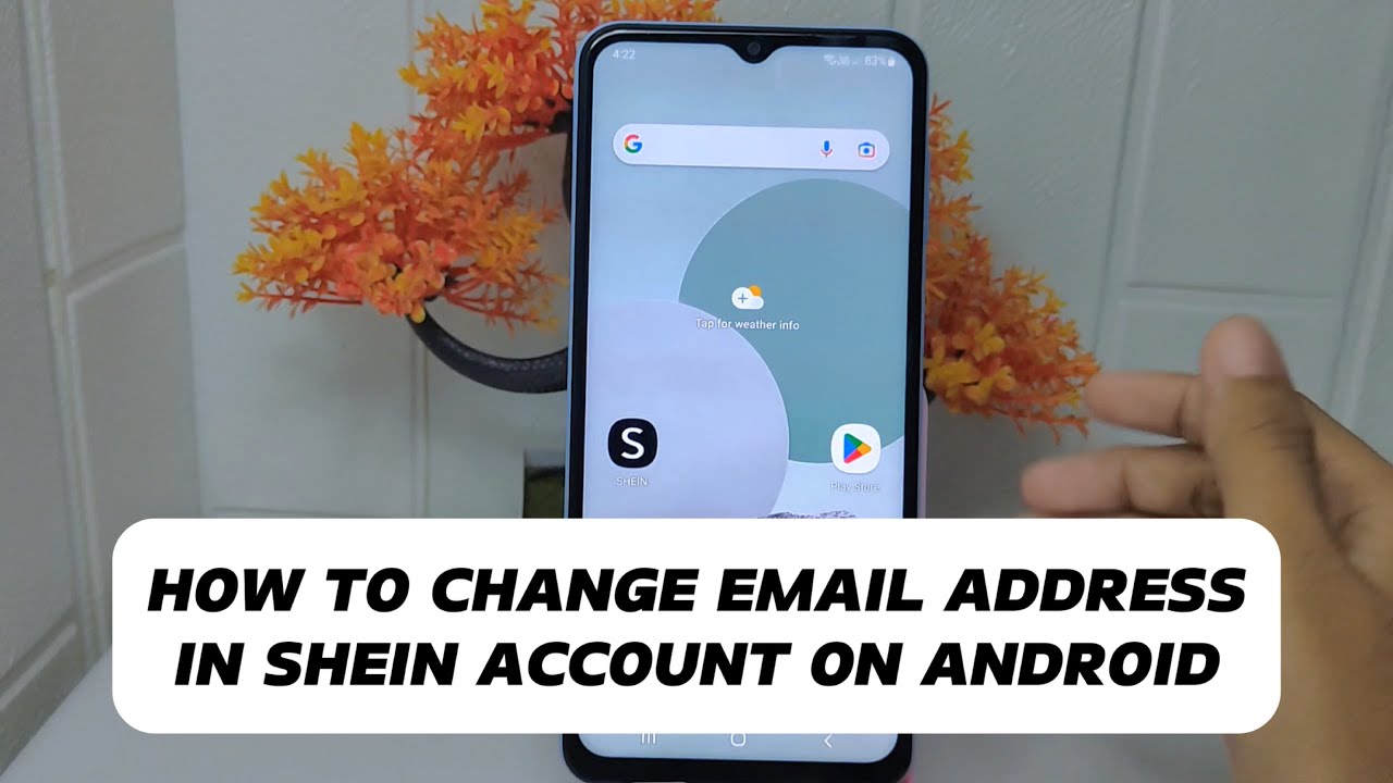 How To Change Email Address In Shein App