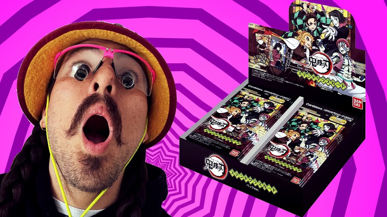 Demon Slayer Stained Glass Card Box Opening - Kimetsu No Yaiba Shrip'm Demon Slayer Stained Glass Card Box Opening - Kimetsu No Yaiba Shrip'm