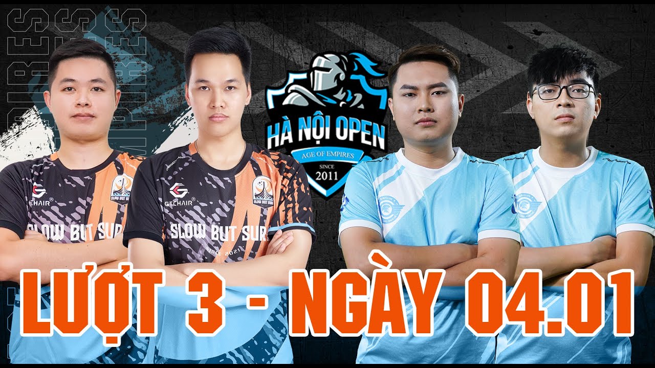 Chim Sẻ Đi Nắng - Truy Mệnh vs TMT - Xi Măng | Giải AOE HN OPEN 11 | 04/01/2022 #aoe #chimsedinang