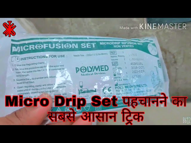 Micro Drip Set (Microset)