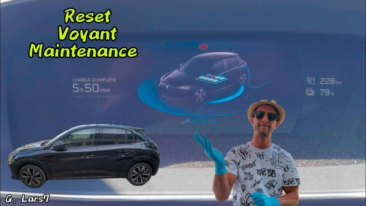 RESET VOYANT RÉVISION PEUGEOT 208 2021 YouTube