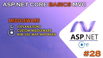 ASP.NET CORE BASICS - MVC | Middleware with All Details #28
