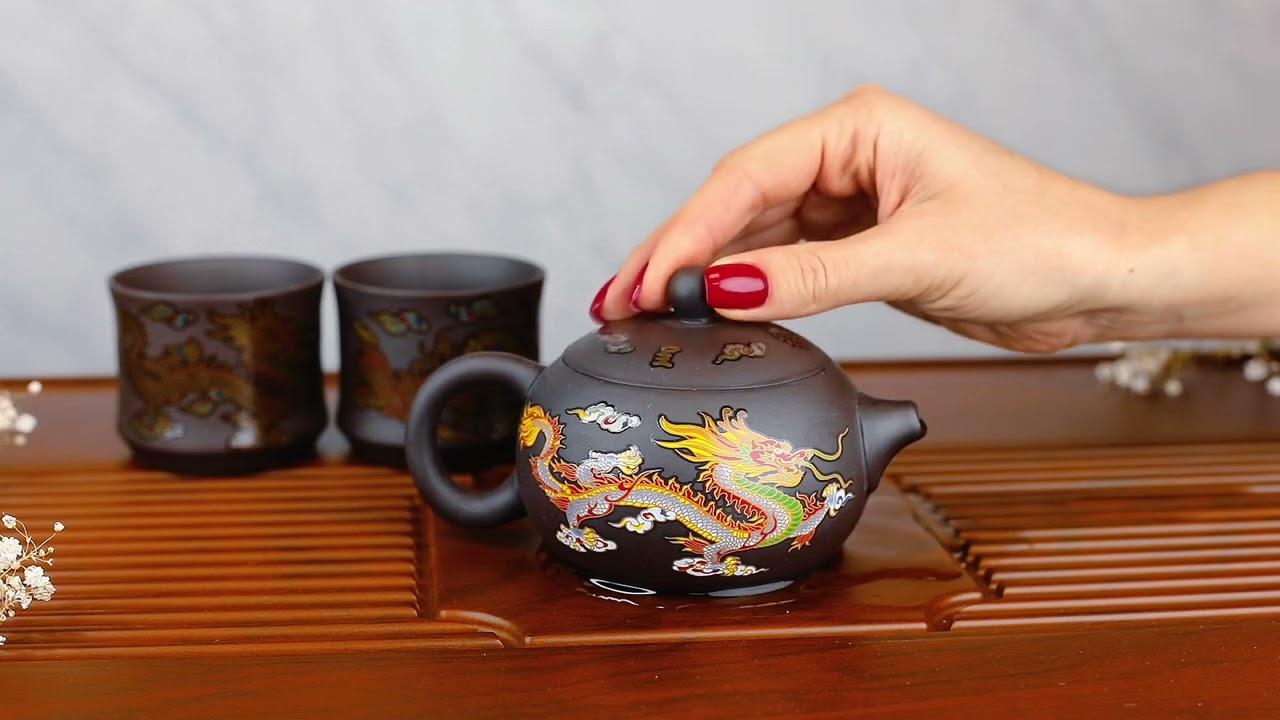 Tealyra - Magical, Color changing teapot and cups 