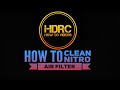 RC HOW TO COMPLETELY CLEAN NITRO AIR FILTER