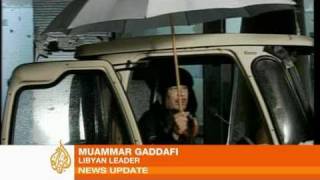 Gaddafi gives 15-second "speech" on state TV