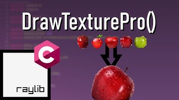 Drawing SPRITES in Raylib