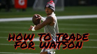 How the 49ers Can Trade for Houston Texans QB Deshaun Watson