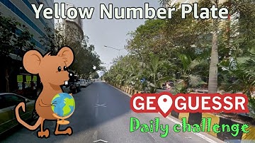 Geoguessr Daily Challenge - NMPZ December Challenge - Yellow Number Plate Woes