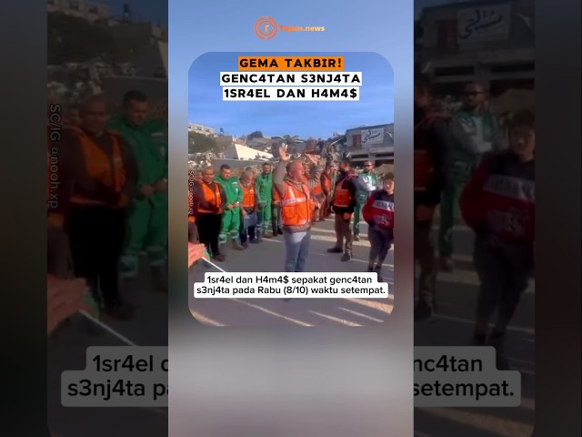MASYA ALLAH, GEMA TAKBIR! GENC4TAN S3NJ4TA 1SR4EL DAN H4M4$