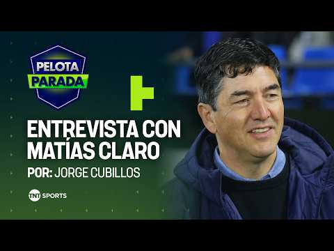 Interview with Matías Claro - Pelota Parada | TNT Sports Chile