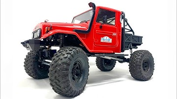 AFWERKING De MST CFX-W J45C 4x4 1/10e RC Crawler. (WAT EEN SCHITTERENDE!) Kit 532182