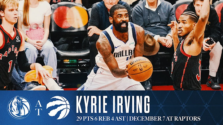 Kyrie Irving (29 Points) Highlights vs. Toronto Raptors  | December 7, 2024