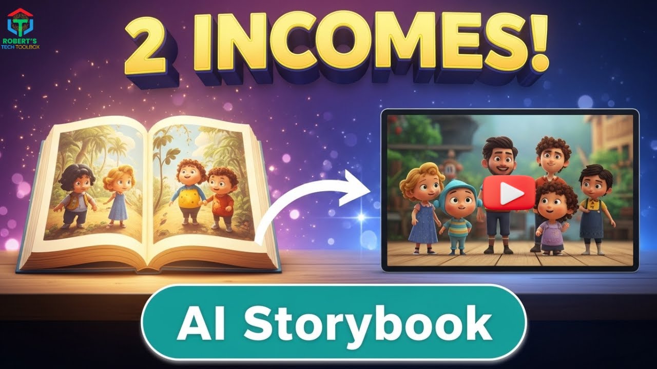 1 AI Kidsā Book ā 2 Passive Incomes | Amazon KDP + YouTube Guide