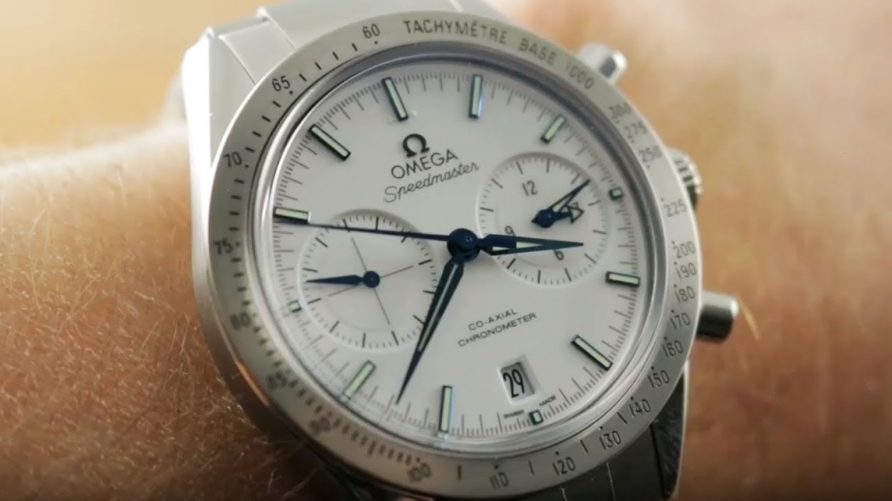 omega speedmaster 57 white dial