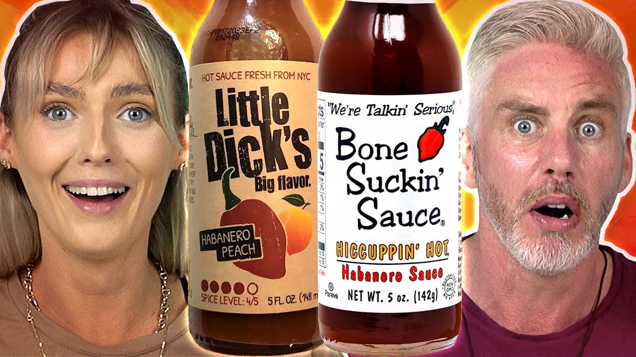 Irish People Try Novelty American Hot Sauces YouTube