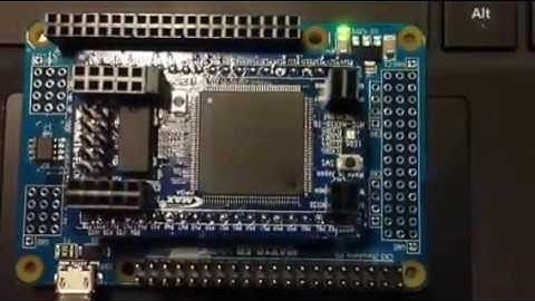 Blinking Color LED on Intel/Altera MAX10 FPGA Board