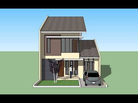 House design tutorial with Sketchup - YouTube