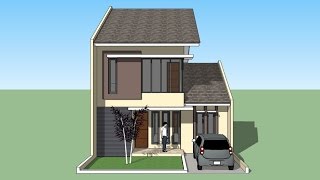 House design  tutorial with Sketchup