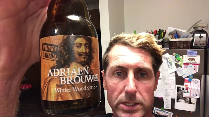 Brasserie Romans Adriaen Brouwer Winter Wood 2018. Tasted 15/6/19