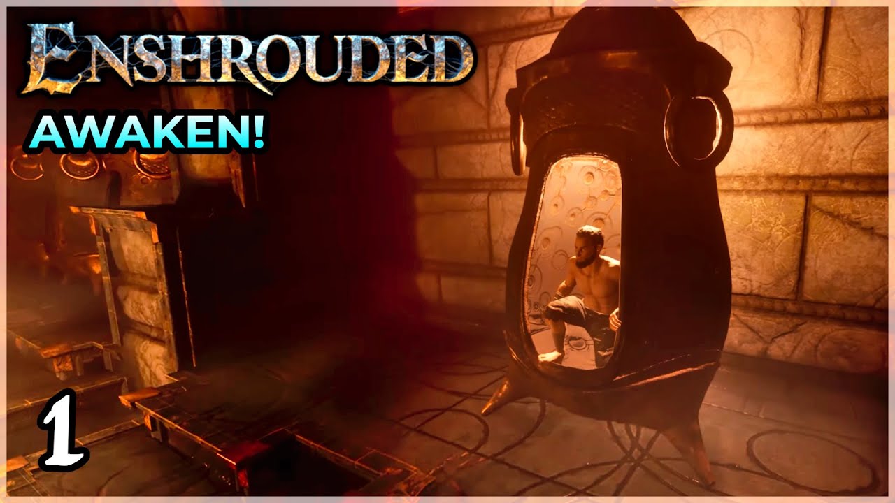 The Adventure Begins! [Enshrouded Ep. 1] - Amazing NEW SURVIVAL Game!